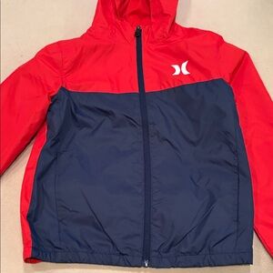 Hurley Red and Navy Kids Jacket